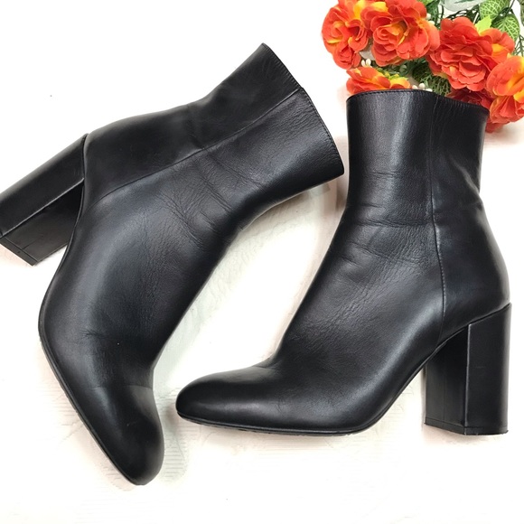 TIFFI BY DANIELE DENTICI BLACK LEATHER BOOTS SZ - Picture 9 of 14